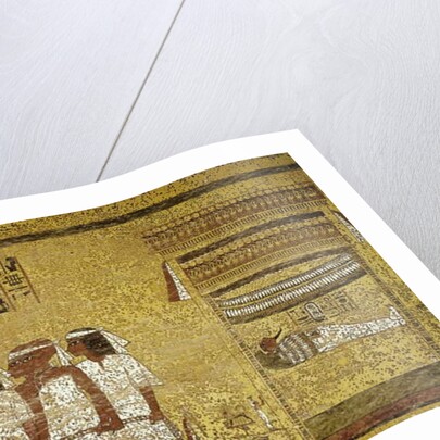 Louxor Thebes - valley of Kings, Deir al Bahri - tumb of Toutankhamon, 18th dynasty by Egyptian Egyptian