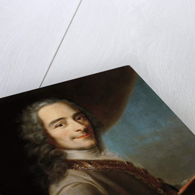 Francois-Marie Arouet de Voltaire called Voltaire by Maurice Quentin de la Tour