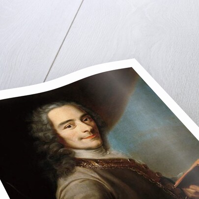 Francois-Marie Arouet de Voltaire called Voltaire by Maurice Quentin de la Tour