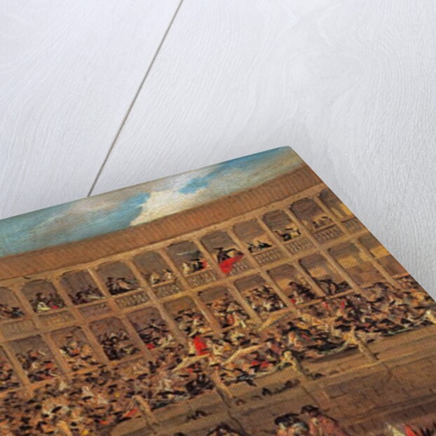 El Arrastre 1785 by Francisco Jose de Goya y Lucientes