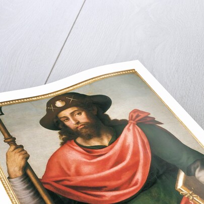 Portrait of St James of Compostela by Spanish School