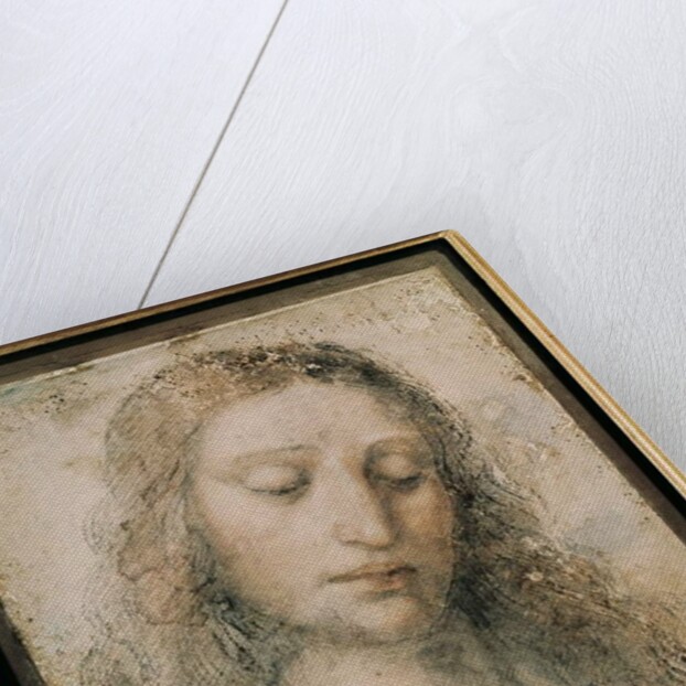 Tete du Christ redempteur by Leonardo da Vinci