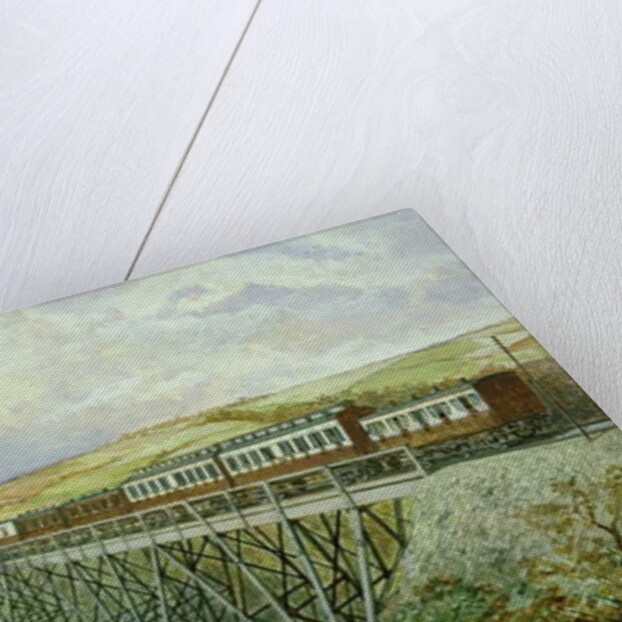 Cornwall Railway, The Gover Viaduct by H. Geach