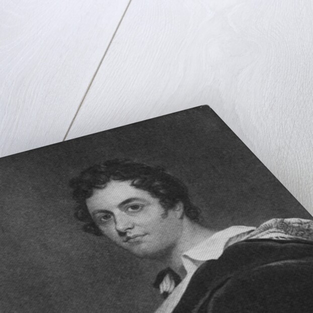 Portrait of George Gordon, 6th Lord Byron of Rochdale by English School
