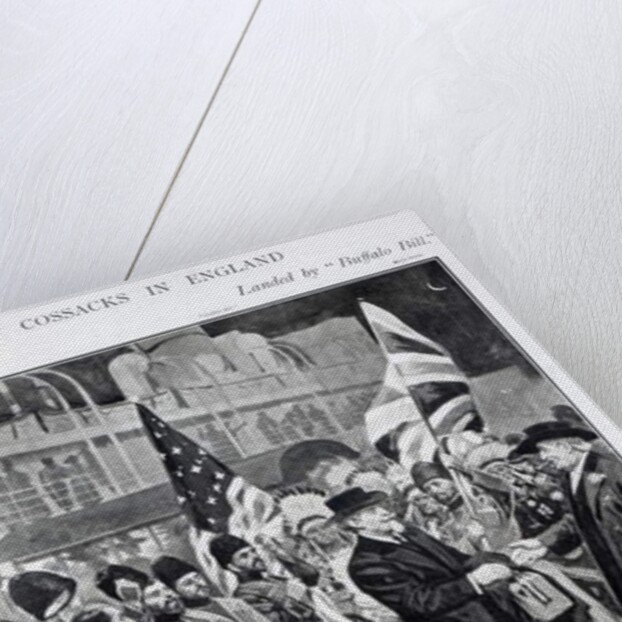 Colonel W.F. Cody Arriving in Liverpool by Ernest Prater