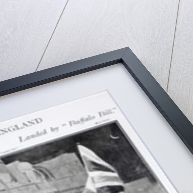 Colonel W.F. Cody Arriving in Liverpool by Ernest Prater