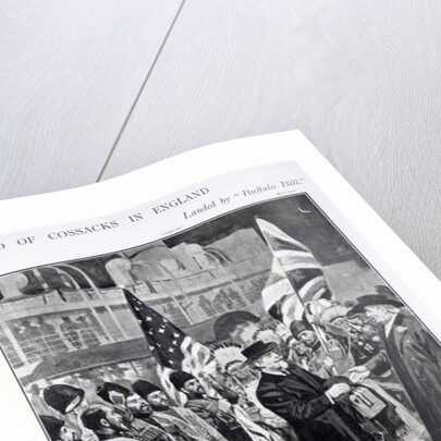 Colonel W.F. Cody Arriving in Liverpool by Ernest Prater