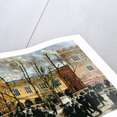 The Burning Bush at the top of Common Lane, overlooking New Schools, Eton College, c.1935 by English School