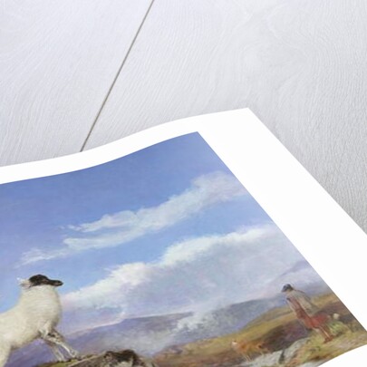 Ewe and Lambs by Richard Ansdell