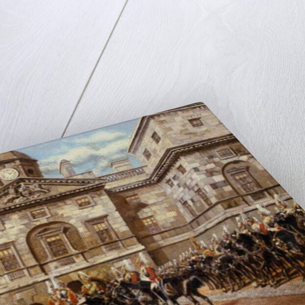 The Guard Mounting: The Horse Guards at Whitehall by Harry and Arthur Charles Payne