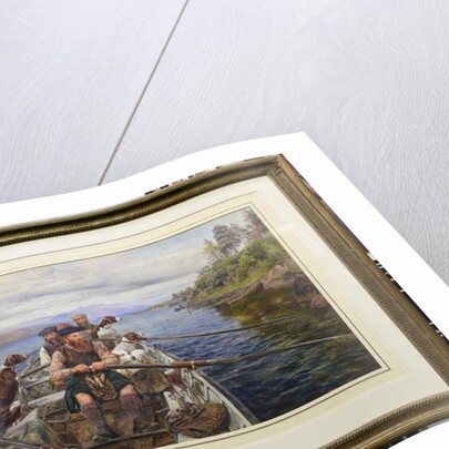 Rowing to the Moor, 1876 by John Isaac Richardson