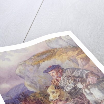 Ghillie and Deerhounds, 1874 by Richard Ansdell