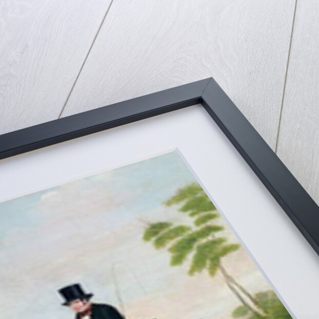 Study of a gentleman in a gig by Joseph Clark