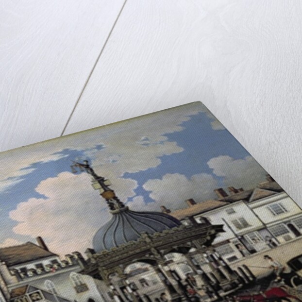 The Cornhill, Ipswich, c.1800 by English School