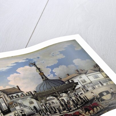 The Cornhill, Ipswich, c.1800 by English School