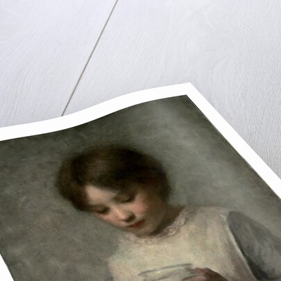 Girl with a Silver Fish, 1889 by William Robert Symonds