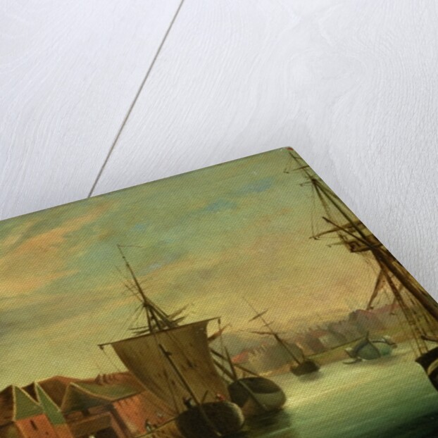 St. Catherine's Quay, Ipswich, c.1830 by Jabez Hare