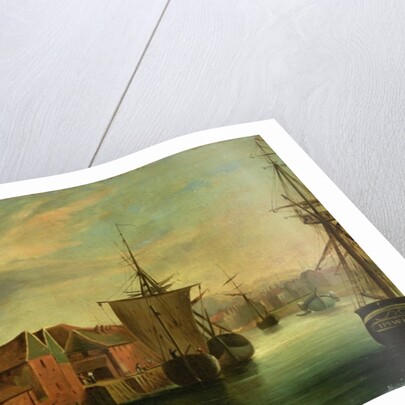 St. Catherine's Quay, Ipswich, c.1830 by Jabez Hare