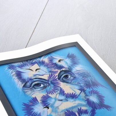 Albert Einstein and Chickadees, 2015 by Irina Corduban