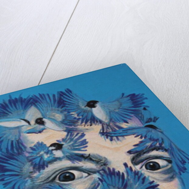 Dalí and Chickadees, 2015 by Irina Corduban