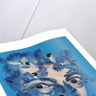 Dalí and Chickadees, 2015 by Irina Corduban