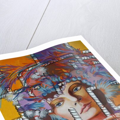 Feather Hat, 2015 by Irina Corduban