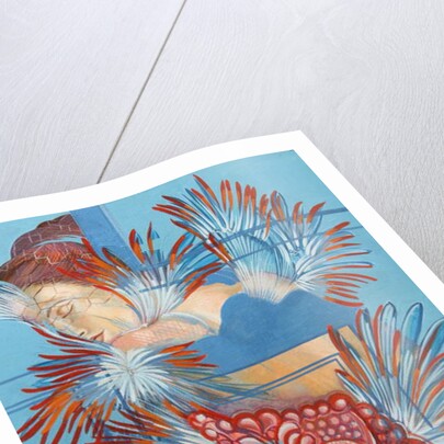 Red Dress and Chickadees, 2015 by Irina Corduban