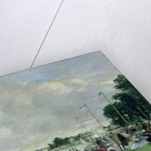 Regatta at Argenteuil, 1866 by Eugene Louis Boudin