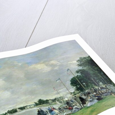 Regatta at Argenteuil, 1866 by Eugene Louis Boudin