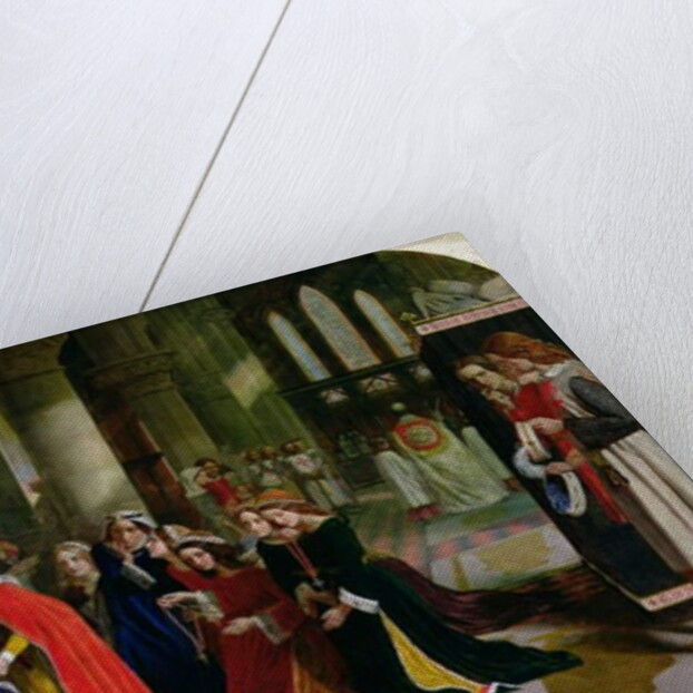 The Renunciation of Queen Elizabeth of Hungary, 1850 by James Collinson