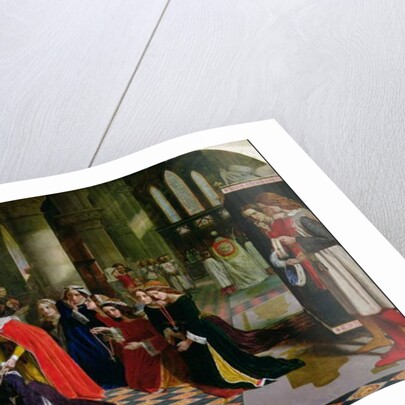 The Renunciation of Queen Elizabeth of Hungary, 1850 by James Collinson