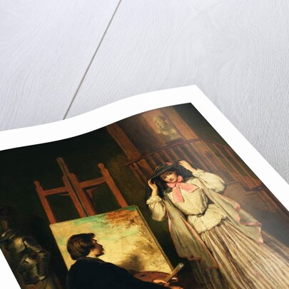 The Artist's Model, 1859 by William Powell Frith