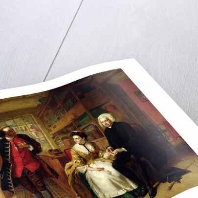 The Pulse, the Husband, 1869 by William Powell Frith