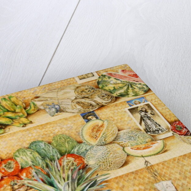 Fruit-stall, La Laguinilla, 1998 by James Reeve