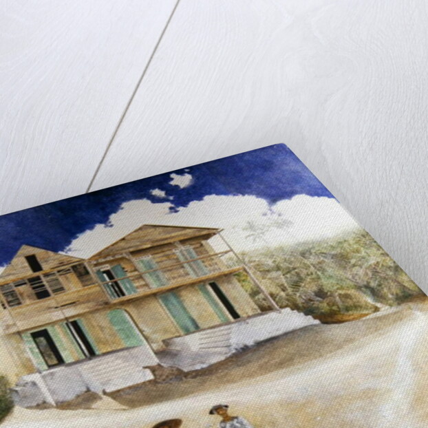 Two Old Sisters, Jacmel, Haiti, 1974 by James Reeve