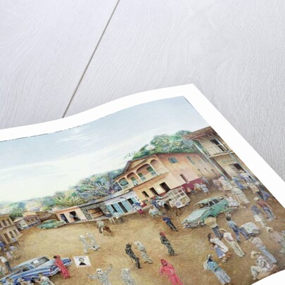 Devils and Skeletons Awaiting the Arrival of the Candidate, 1987 by James Reeve