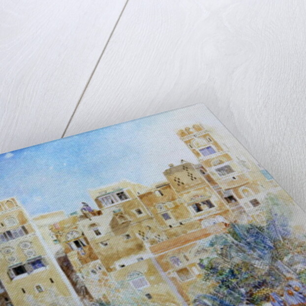 Kitchen Garden, Sana'a, North Yemen, 1975 by James Reeve