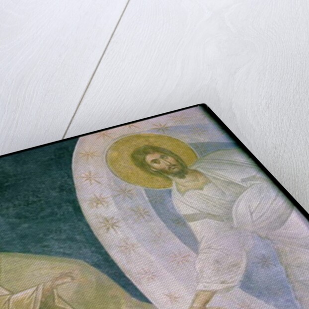 The Anastasis, depicted on the Parecclesion by Byzantine