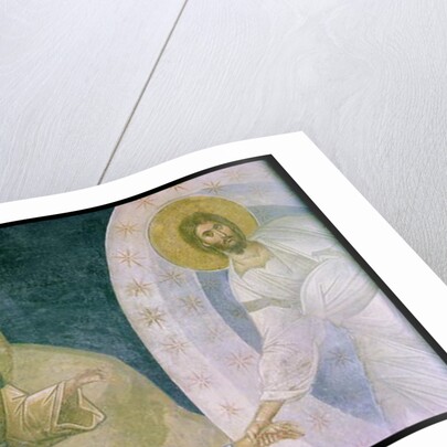 The Anastasis, depicted on the Parecclesion by Byzantine