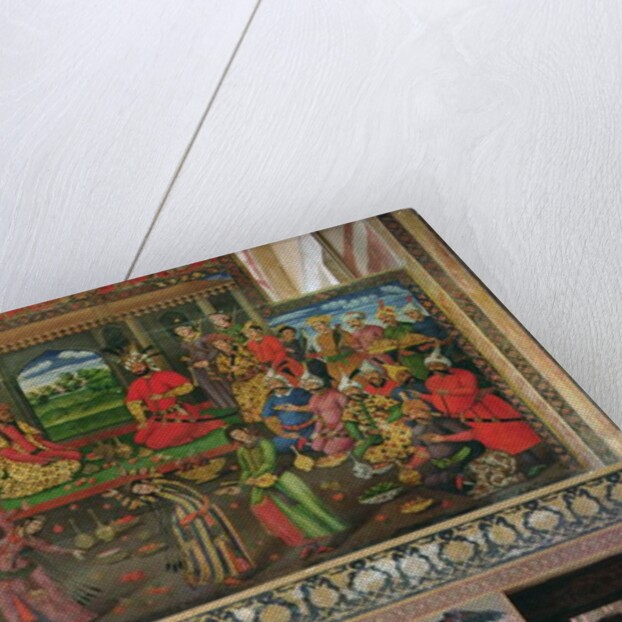 Shah Tahmasp Court Scene, in the Great Hall, c.16th century by Anonymous