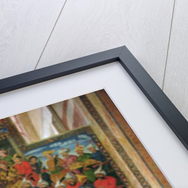 Shah Tahmasp Court Scene, in the Great Hall, c.16th century by Anonymous
