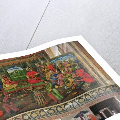 Shah Tahmasp Court Scene, in the Great Hall, c.16th century by Anonymous