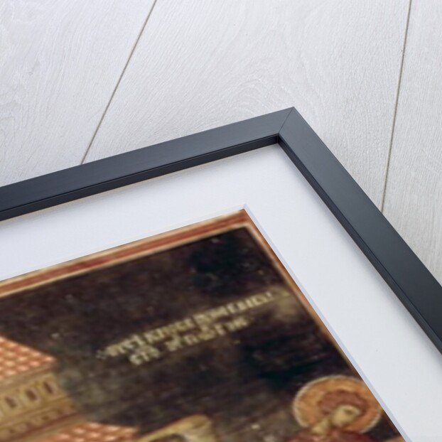 The Martyrdom of St. George, 1335-48 by School Serbian