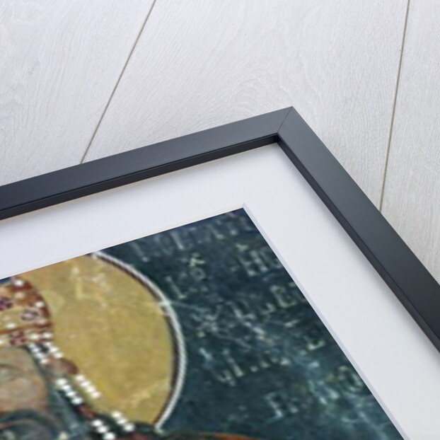 King Stephen Uros II Milutin by Serbian School