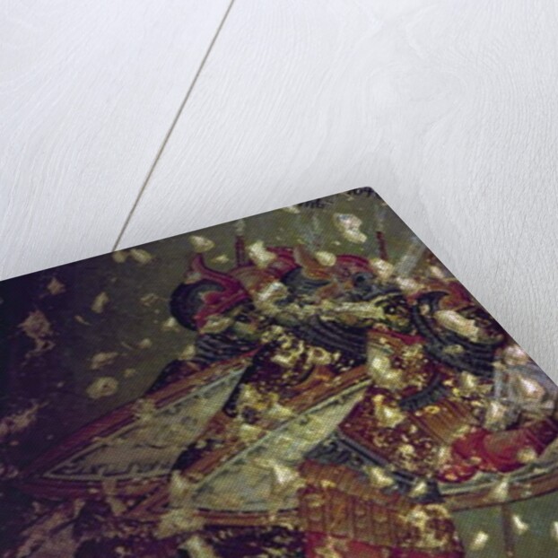 Soldiers from the Last Judgement, 14th century by Serbian School