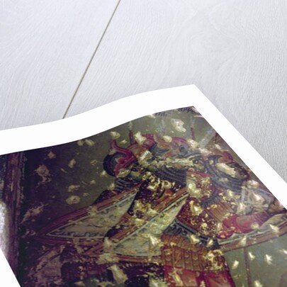 Soldiers from the Last Judgement, 14th century by Serbian School