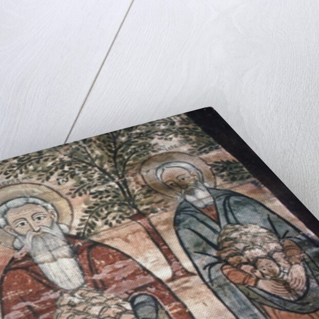 Souls in Paradise, wall painting, Church on the Hill, 1782 by Romanian School