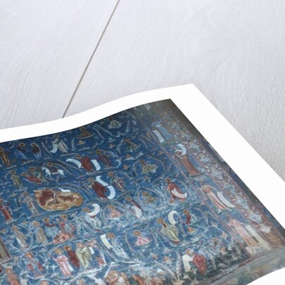 Tree of Jesse, south front painting, 1547-50 by Romanian School