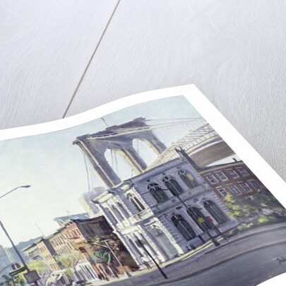 Brooklyn Bridge, New York by Julian Barrow