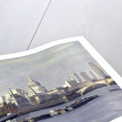 St. Paul's from Bankside by Julian Barrow